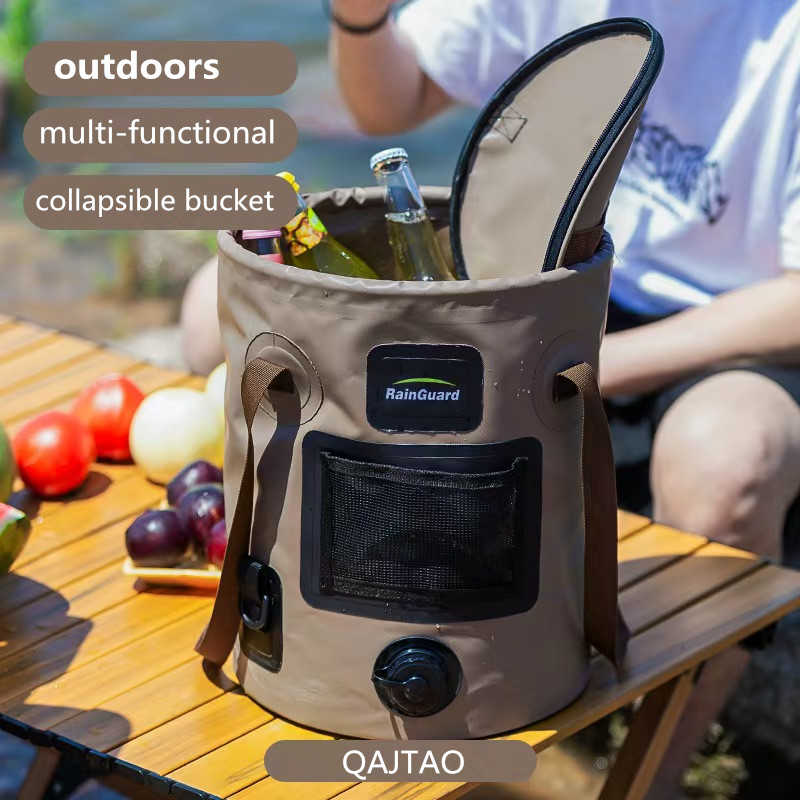 Fishing Bag Waterproof - Seau pliable portable de 25L, sac