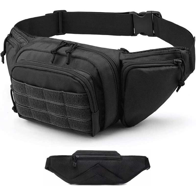 Fishing Belt - Sac banane multi-poches en Oxford 600D,