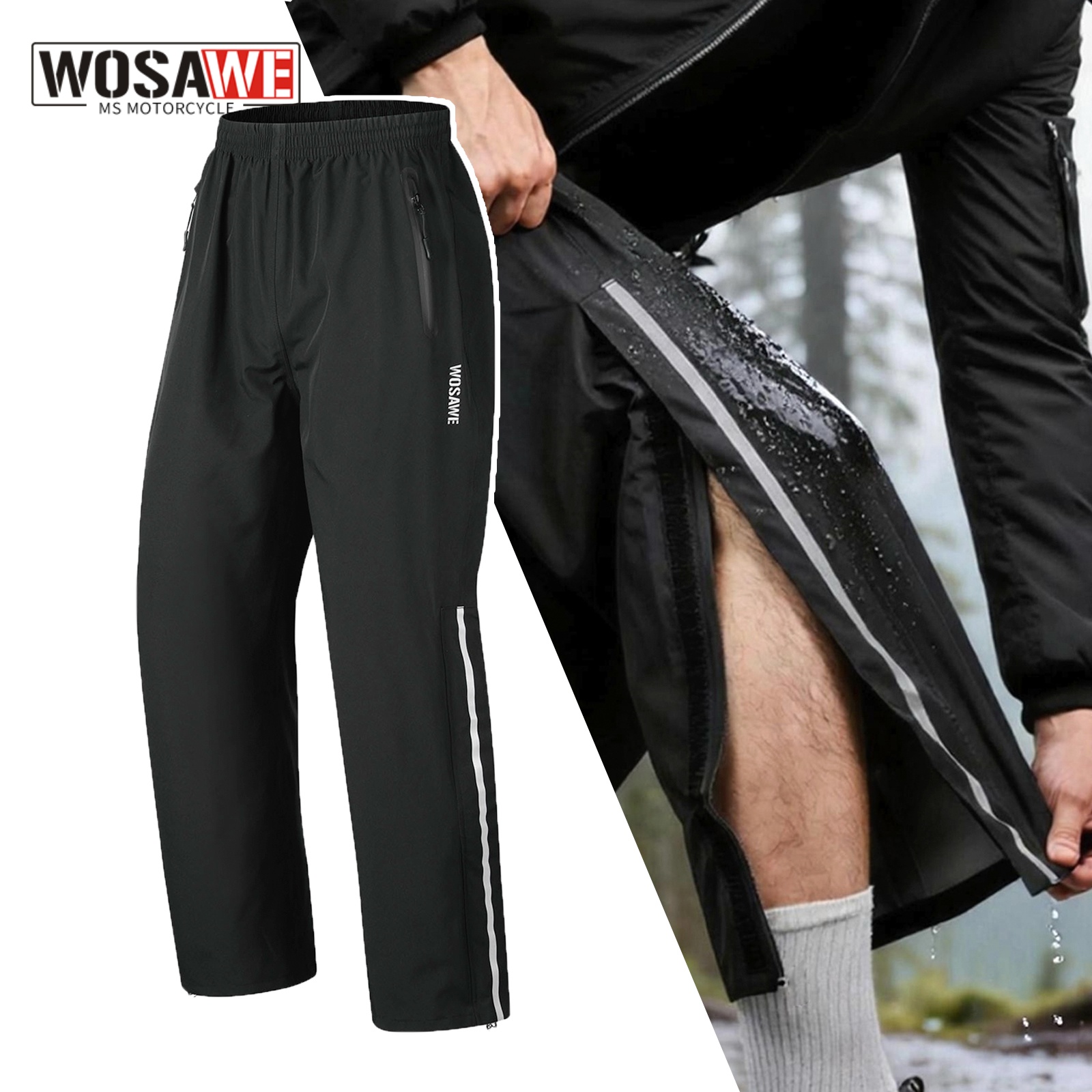 WOSAWE pantalons de pluie coup - Fishing Pants Waterproof avis et prix